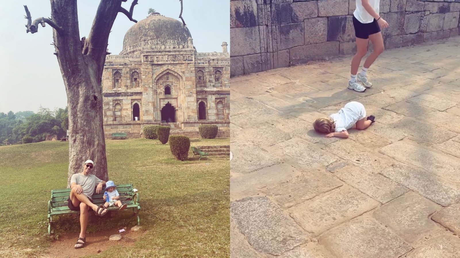 Pat Cummins explores Delhi with family, people can’t handle his son’s cuteness