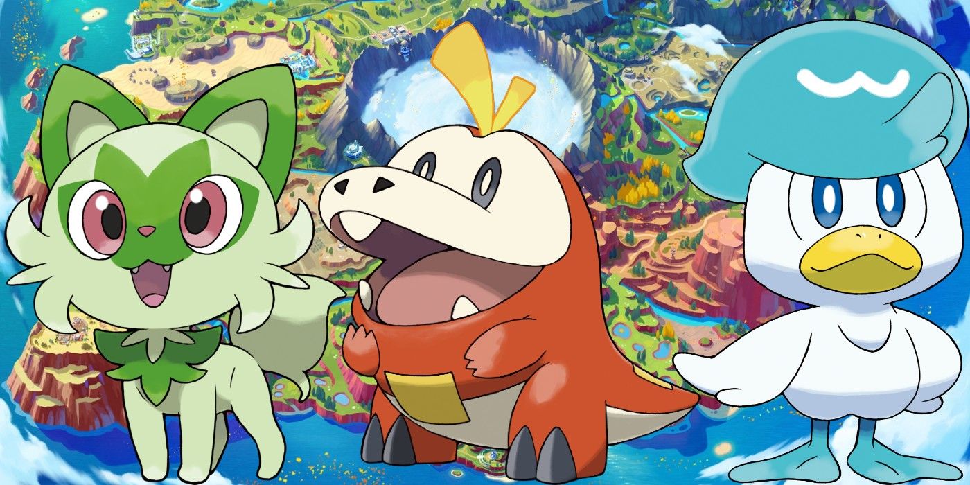 Pokémon Scarlet & Violet Starters: Is Sprigatito, Fuecoco, Or Quaxly Best