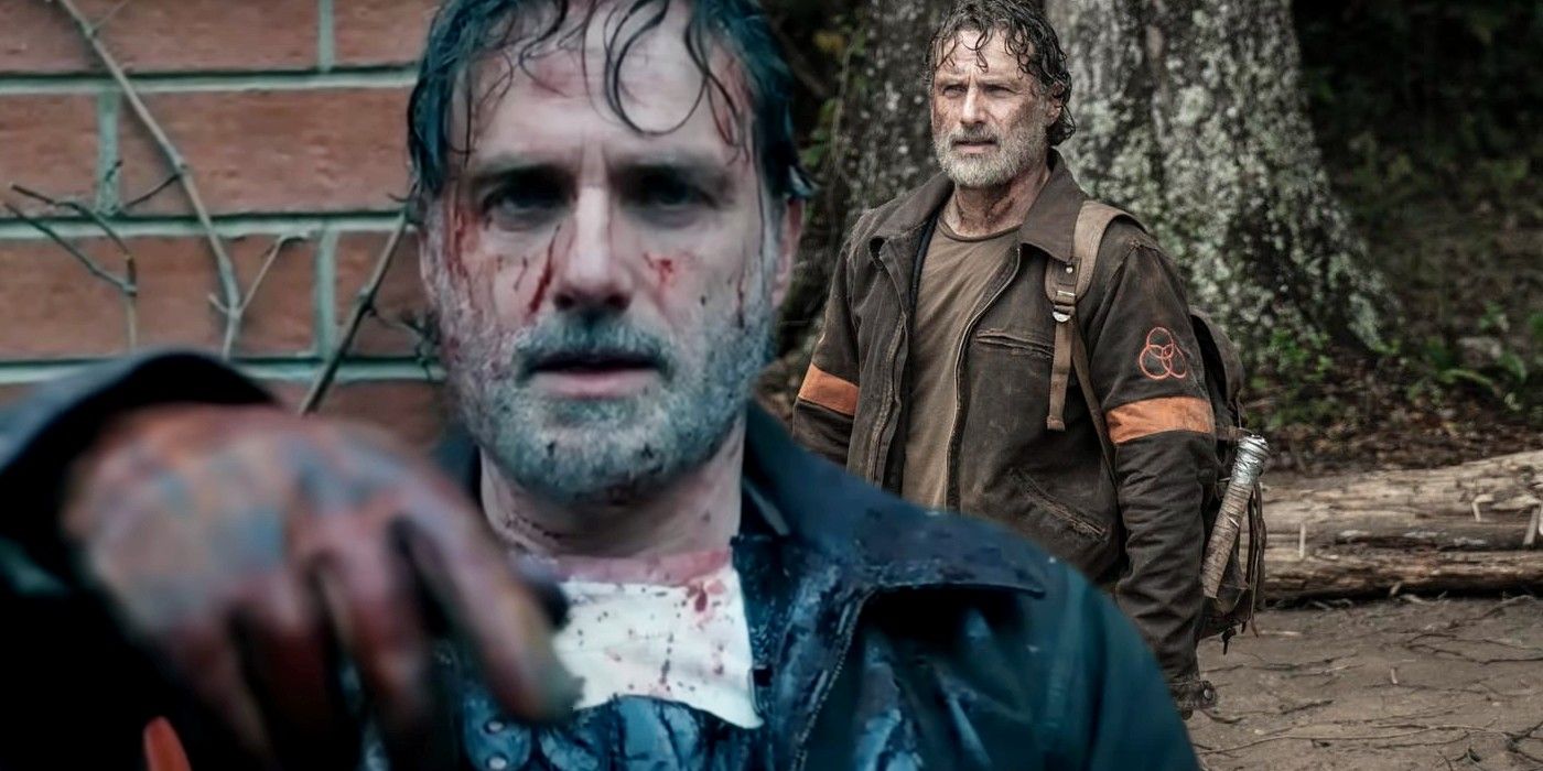 Rick Grimes Walking Dead Spinoff Footage Supports A Popular Theory About His CRM Role