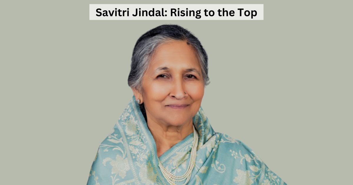 Savitri Jindal: The Seventh-Richest Indian, and Counting