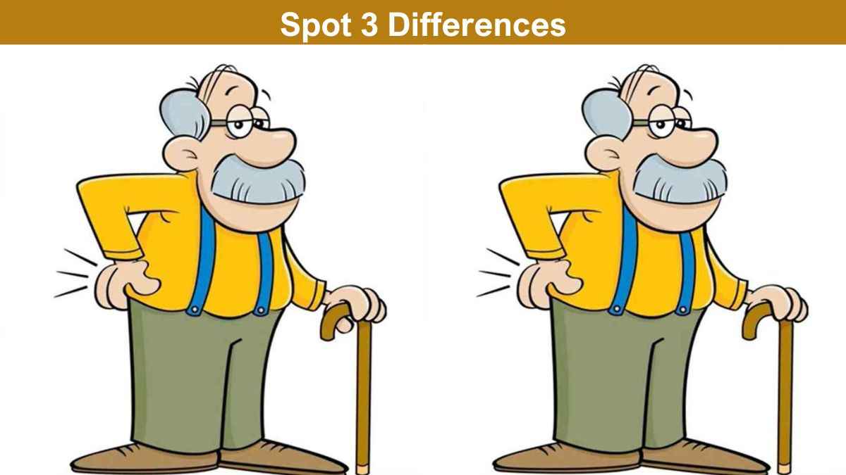 Spot 3 Differences in 12 Seconds