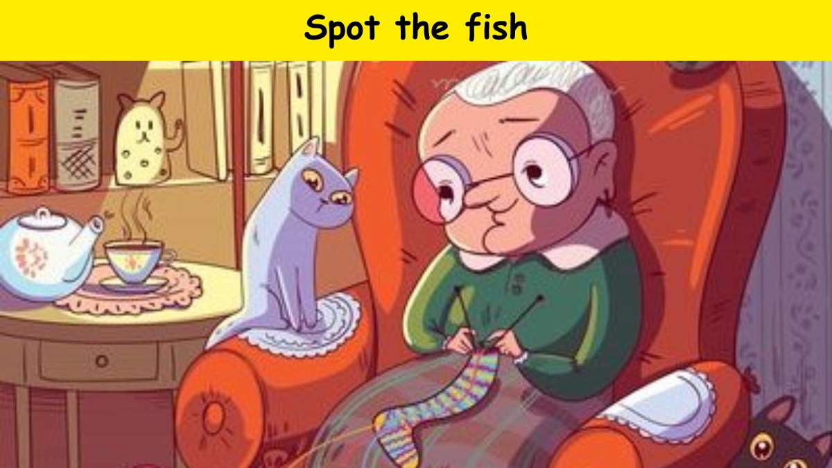 Find The Hidden Fish In 7 Seconds!