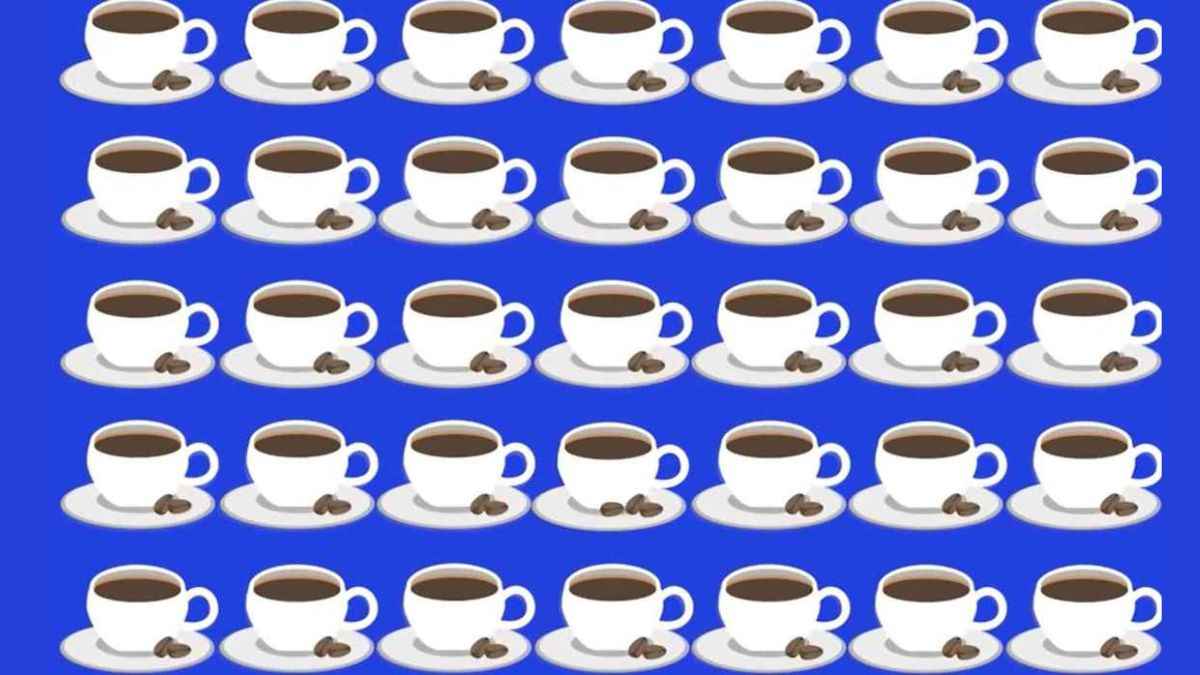 Find the Different Coffee Cup