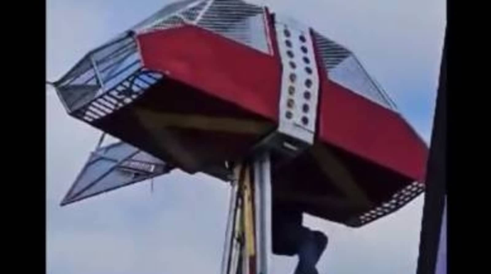 Texas: Carnival ride car gets launched into air, operator risks own life to save girl- Watch