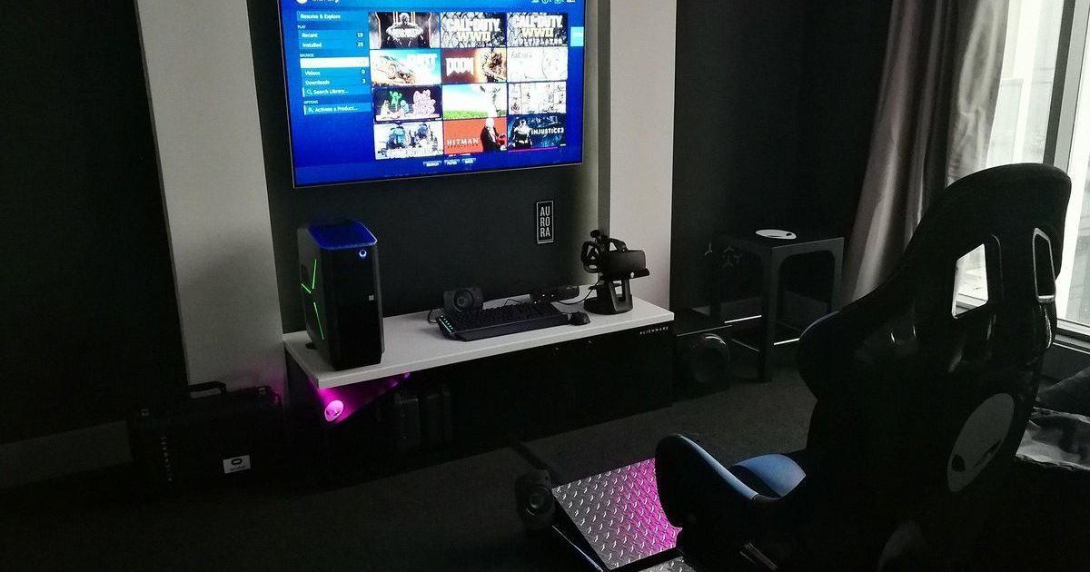 The Hilton Hotel in Panama features an insane Alienware gaming room