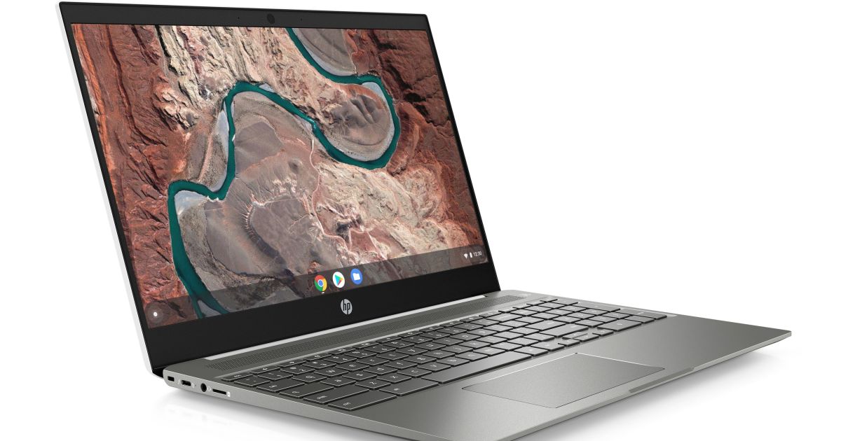 The number pad on HP’s Chromebook 15 makes spreadsheet work a breeze