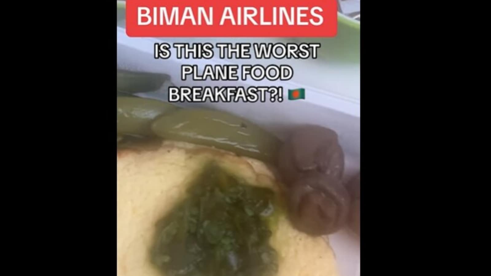 TikToker slams food served on Biman Bangladesh Airlines, netizens share mixed reactions