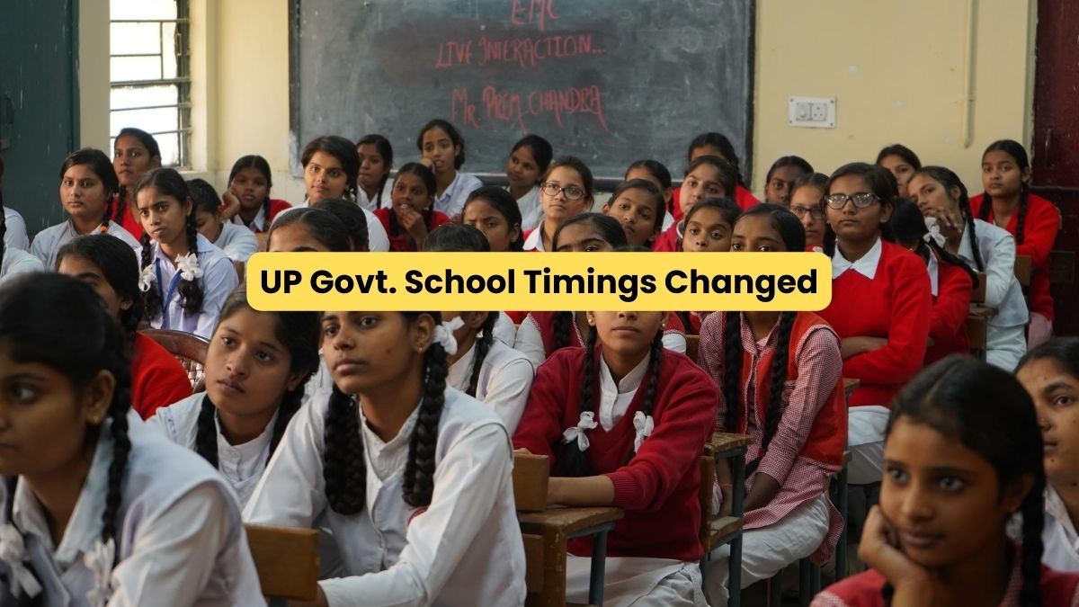 UP Govt. School Timings Changed