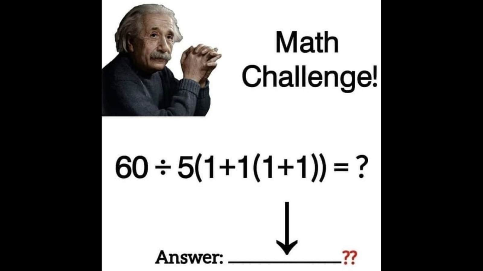 Viral Brain Teaser: Can you solve this maths question using BODMAS?