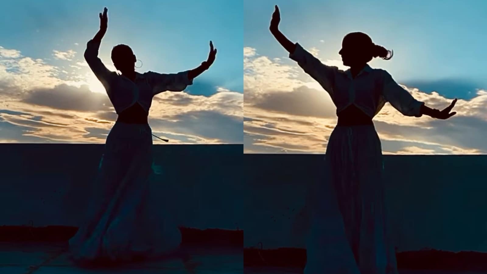 Woman’s semi-classical dance to Ghar More Pardesiya is simply magical. Watch