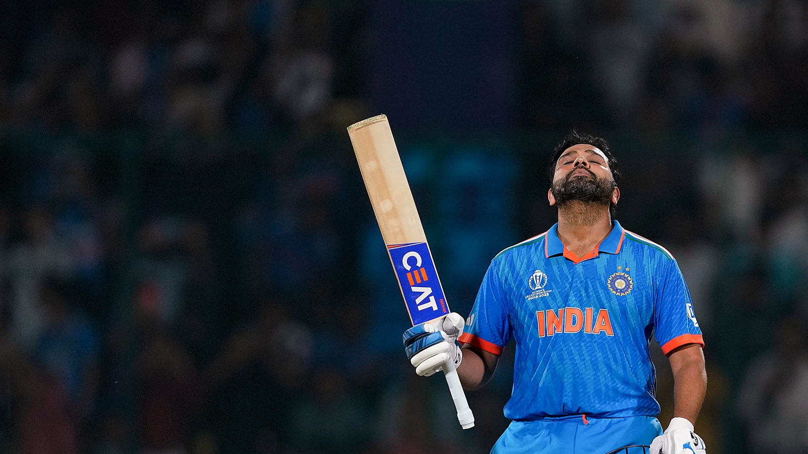 World Cup 2023: Rohit Sharma guides India to victory against Afghanistan. See reactions