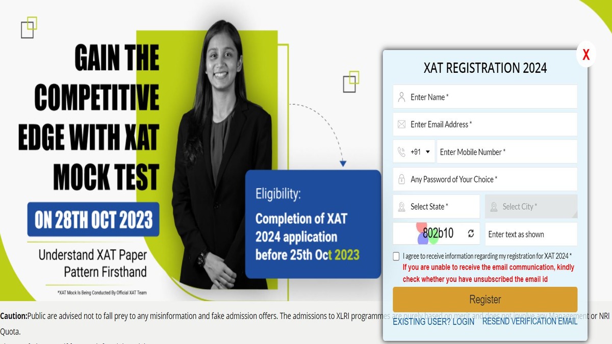 XAT 2024 Registration Ongoing