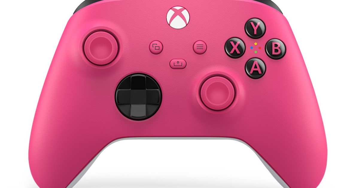 Xbox’s new wireless controller is pretty in pink