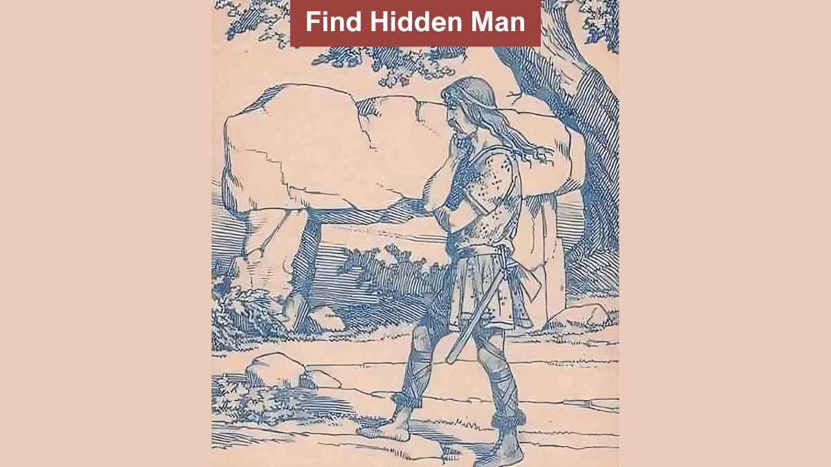 Find Hidden Man in Forest in 9 Seconds