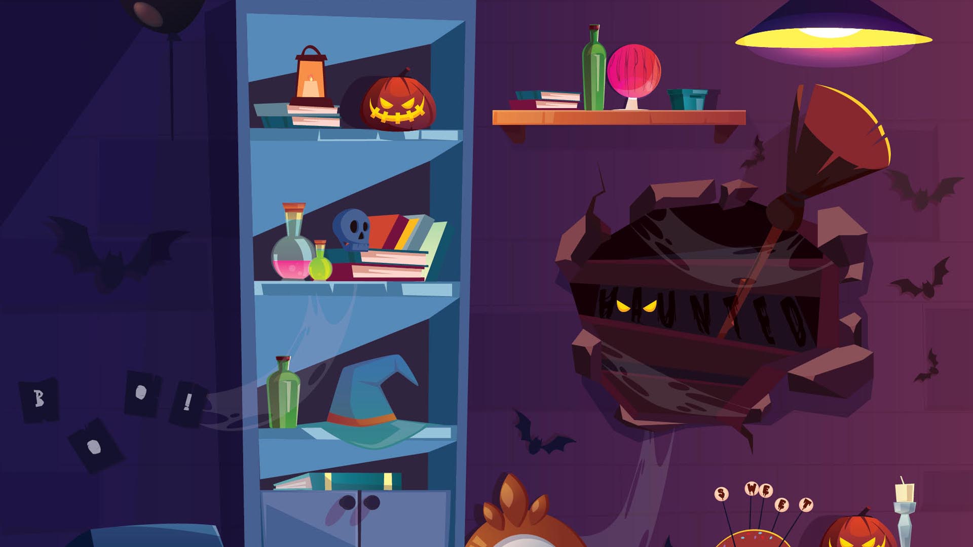 You've got a flair for finding things if you can spot the 6 spooky words in Halloween brainteaser in 20 seconds