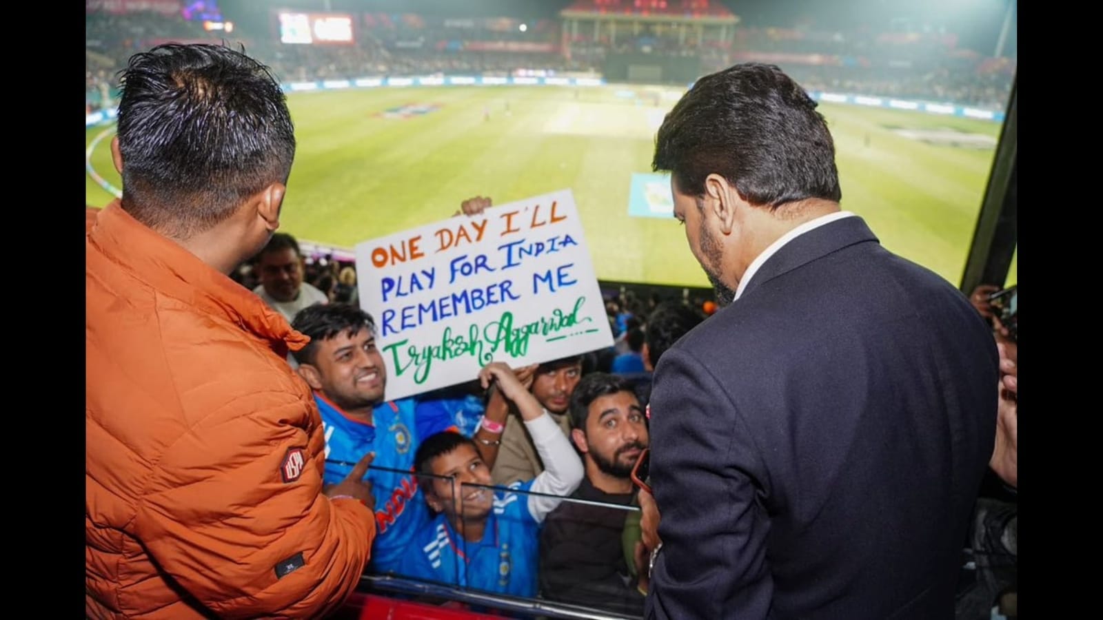 ‘Placard to pitch’: Union Minister Anurag Thakur cheers on young cricket enthusiast’s aspirations