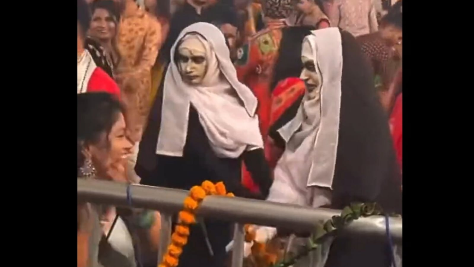 ‘The Nun’ performing Garba goes viral. Watch