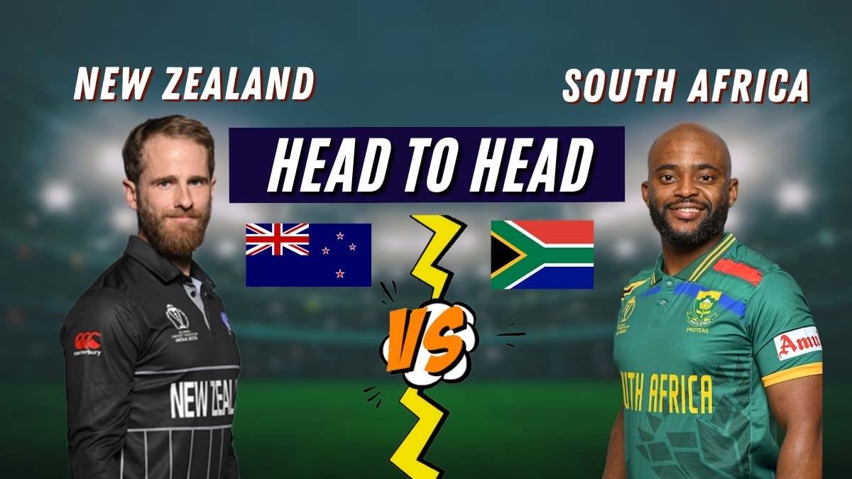 Get here all the details of New Zealand vs South Africa Head to Head in ODI World Cup