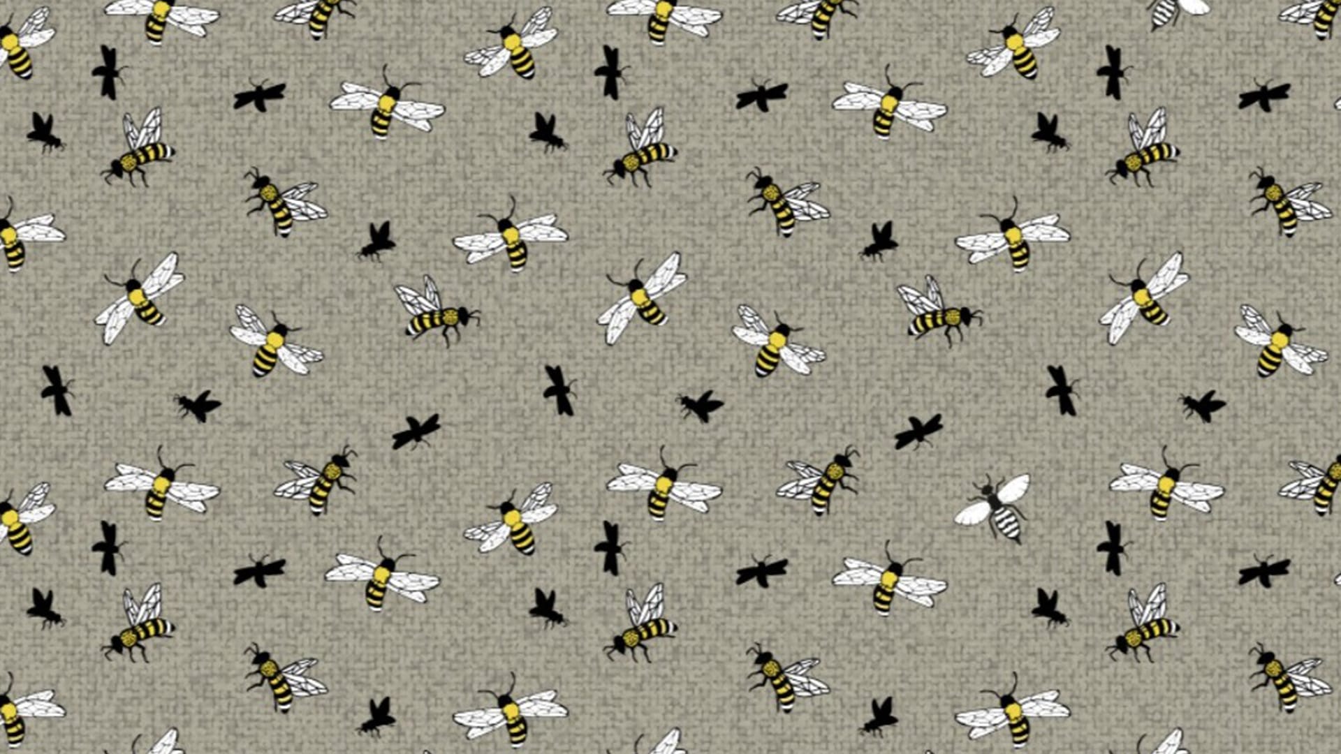 You have the eyes of a hawk if you can spot the four drone bees in this optical illusion in less than 10 seconds