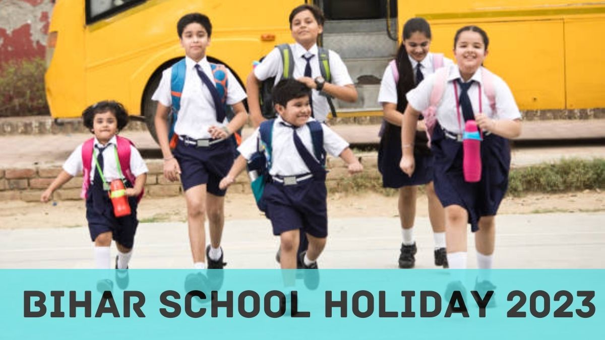 Bihar School Holiday List 2023