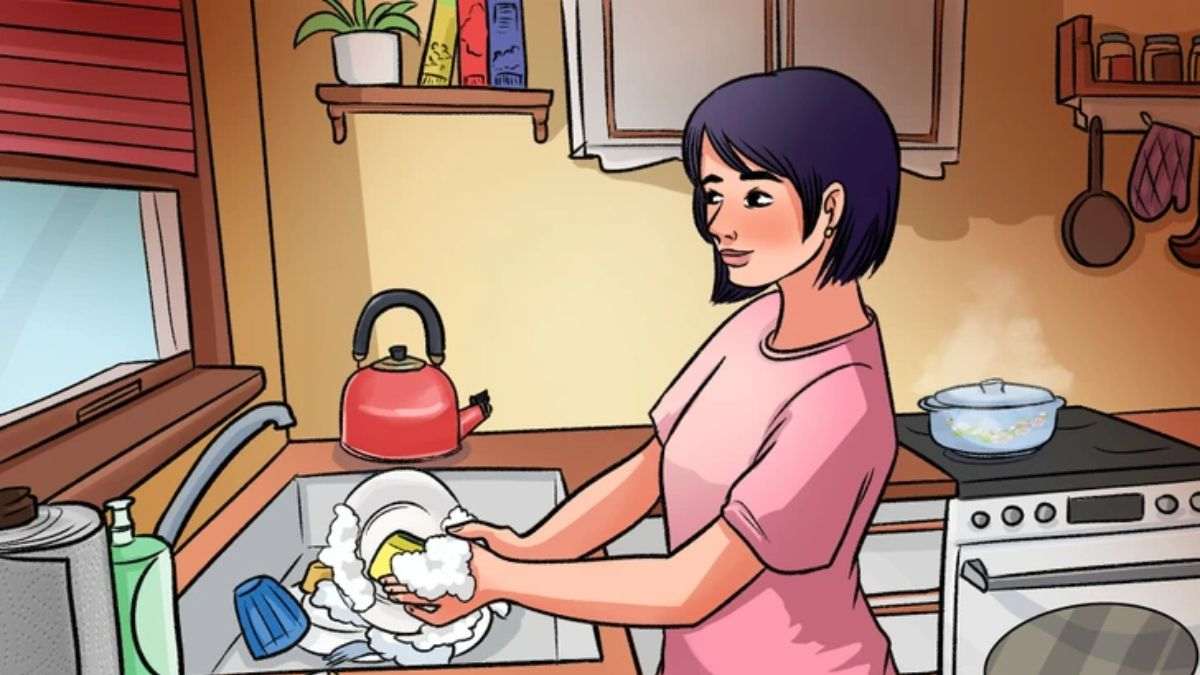 Can You Spot the Mistake Hidden Inside the Kitchen Picture within 15 secs?