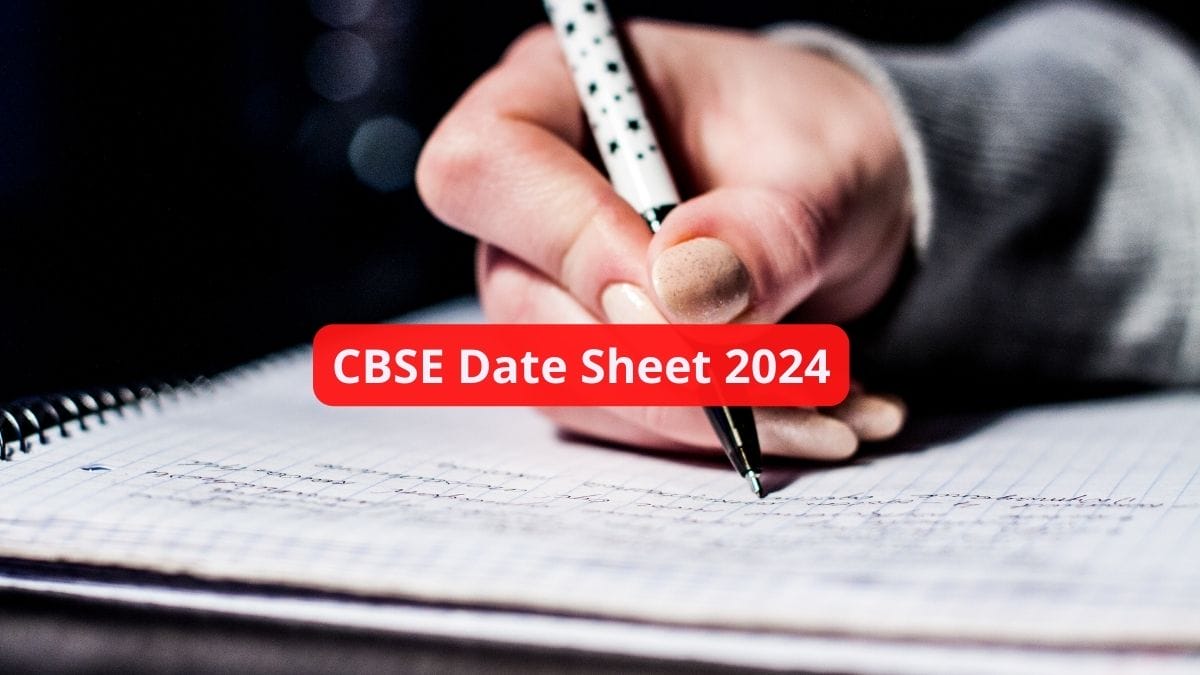 CBSE Date Sheet 2024