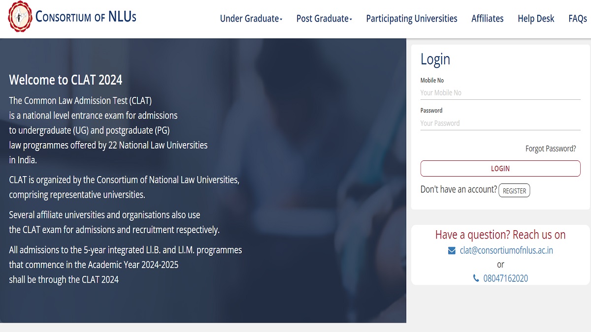 CLAT Admit Card 2024 Expected Soon at consortiumofnlus.ac.in
