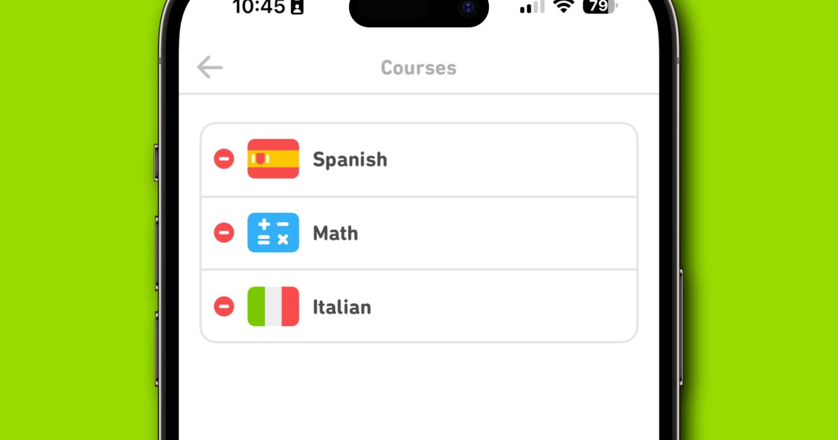 How to remove a language on Duolingo