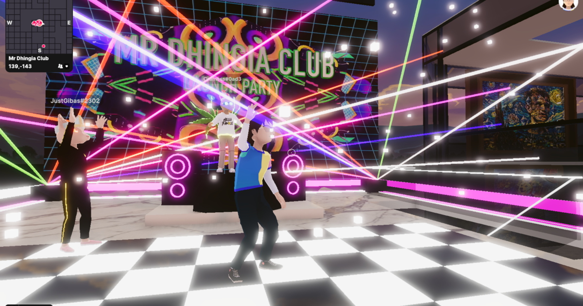 I went clubbing in the metaverse, and it wasn’t what I expected