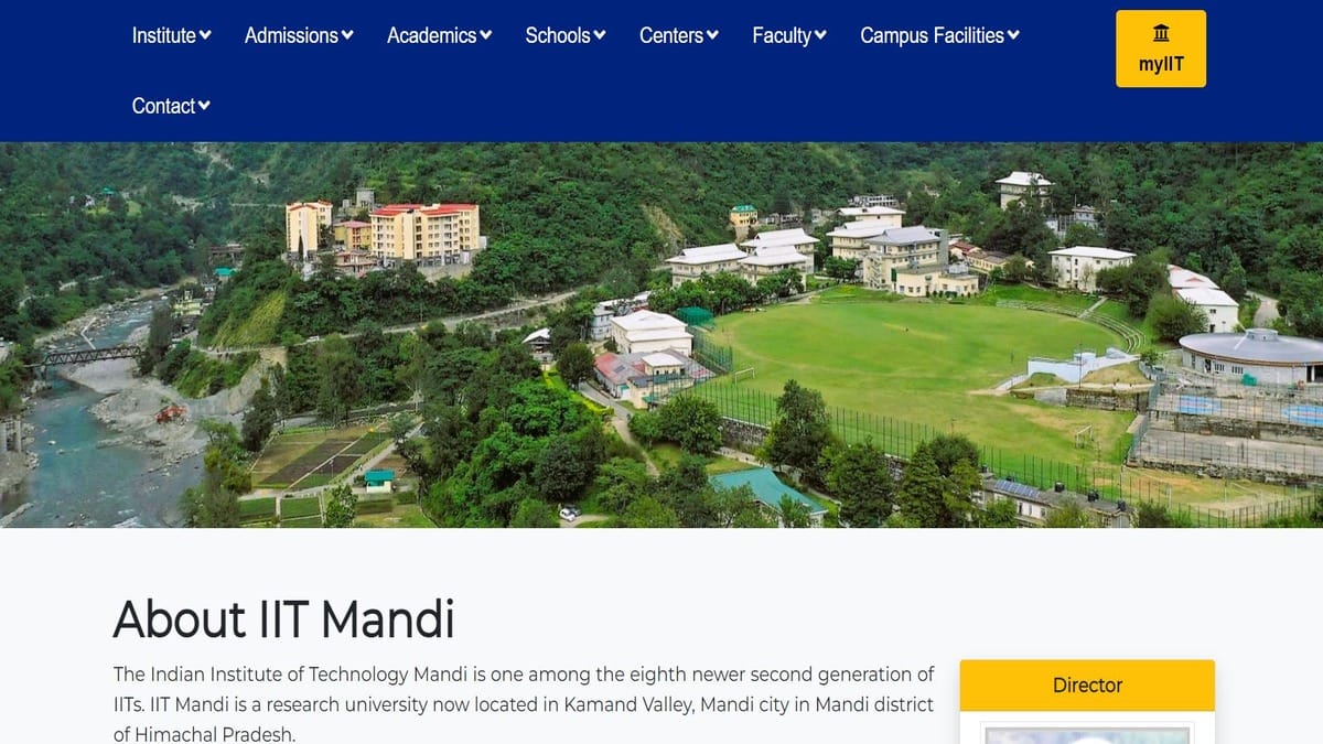 IIT Mandi MTech (Research) Registration