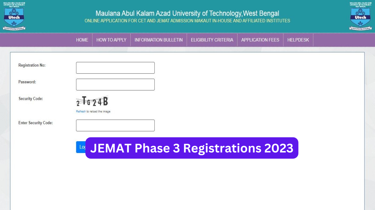 JEMAT Phase 3 Registration 2023