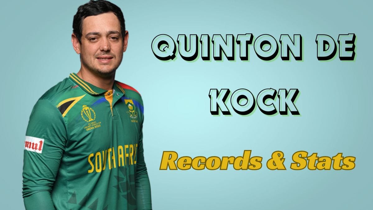 Quinton De Kock: Biography, Records, and Stats