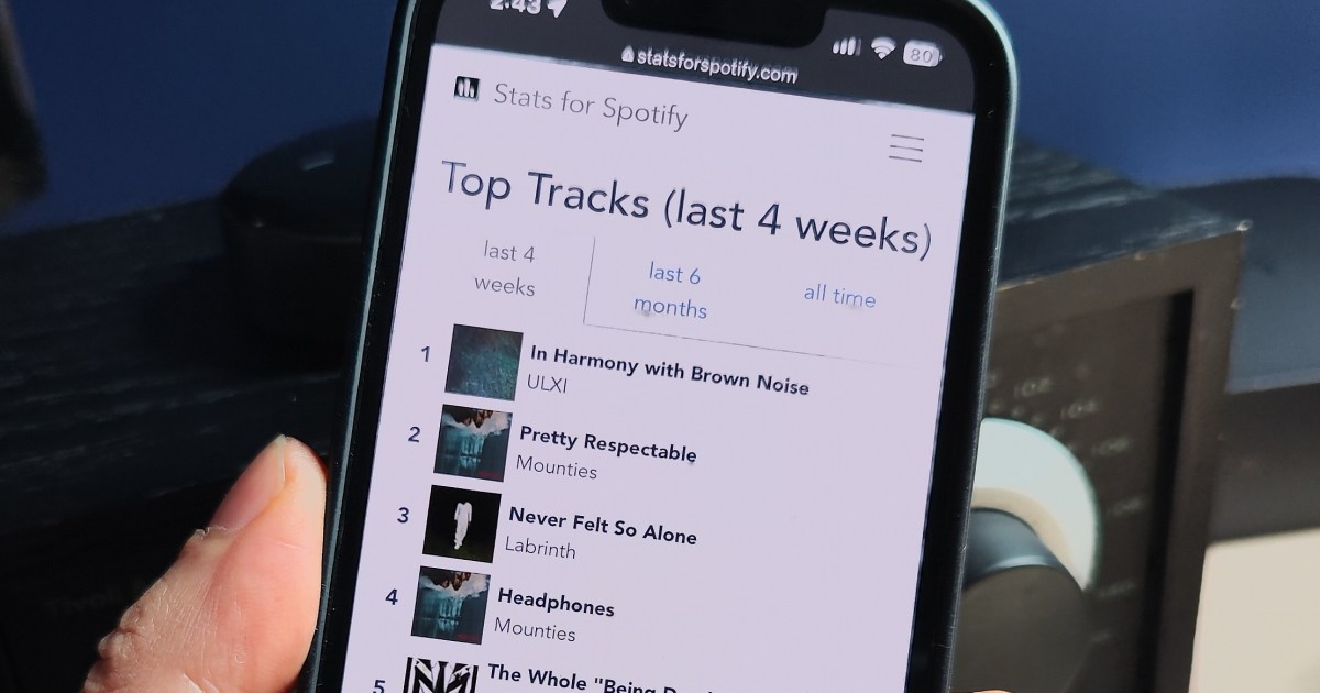 Stats for Spotify: how to see your stats ahead of Wrapped