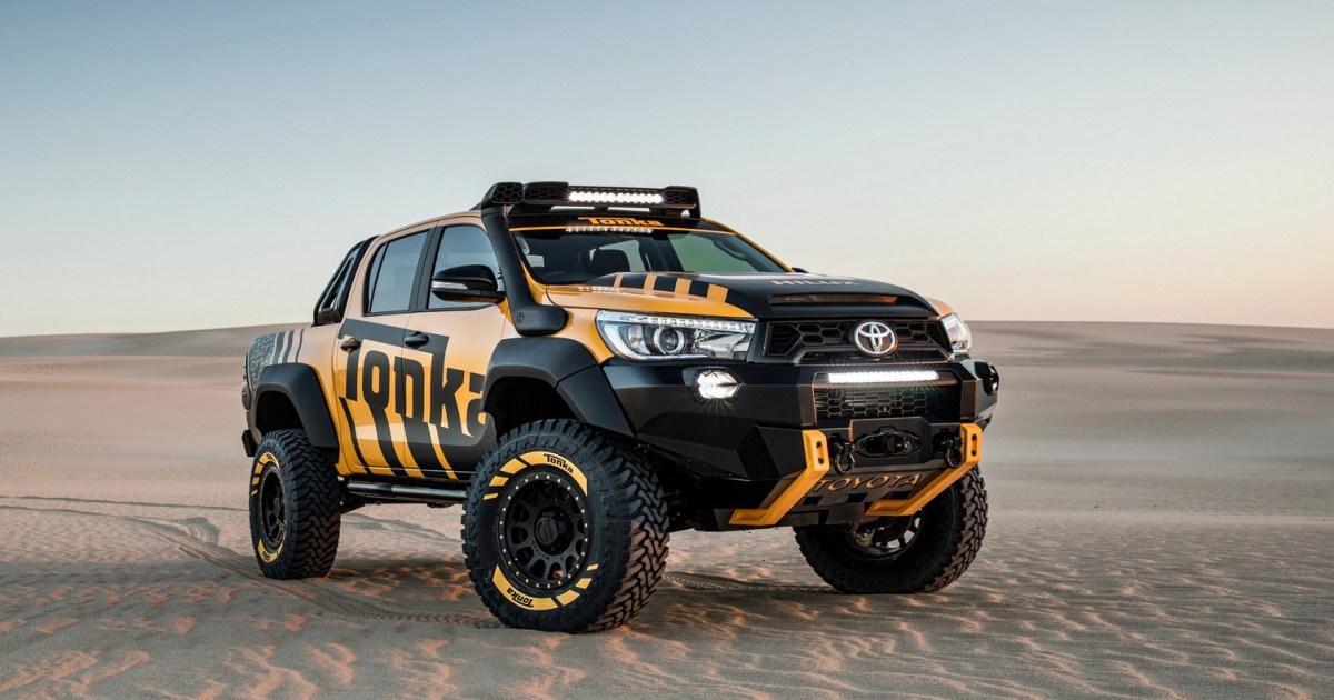 Toyota turns the HiLux pickup into a Tonka truck for the young at heart