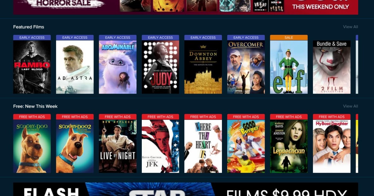 Vudu now lets you cancel a movie rental while you’re watching it