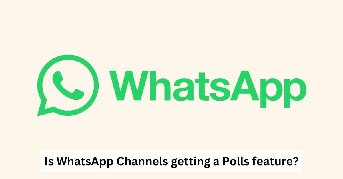 What Is The Polls Feature In WhatsApp Channels?