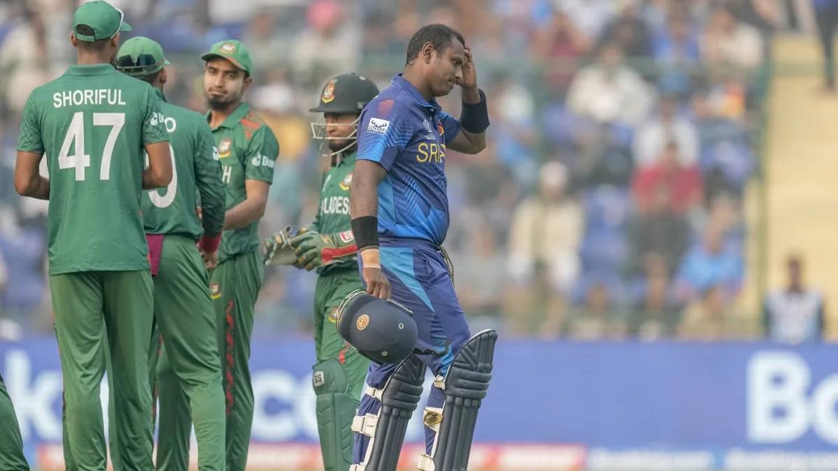 What is Timed Out in Cricket? Angelo Mathews’ Controversial Dismissal Explained