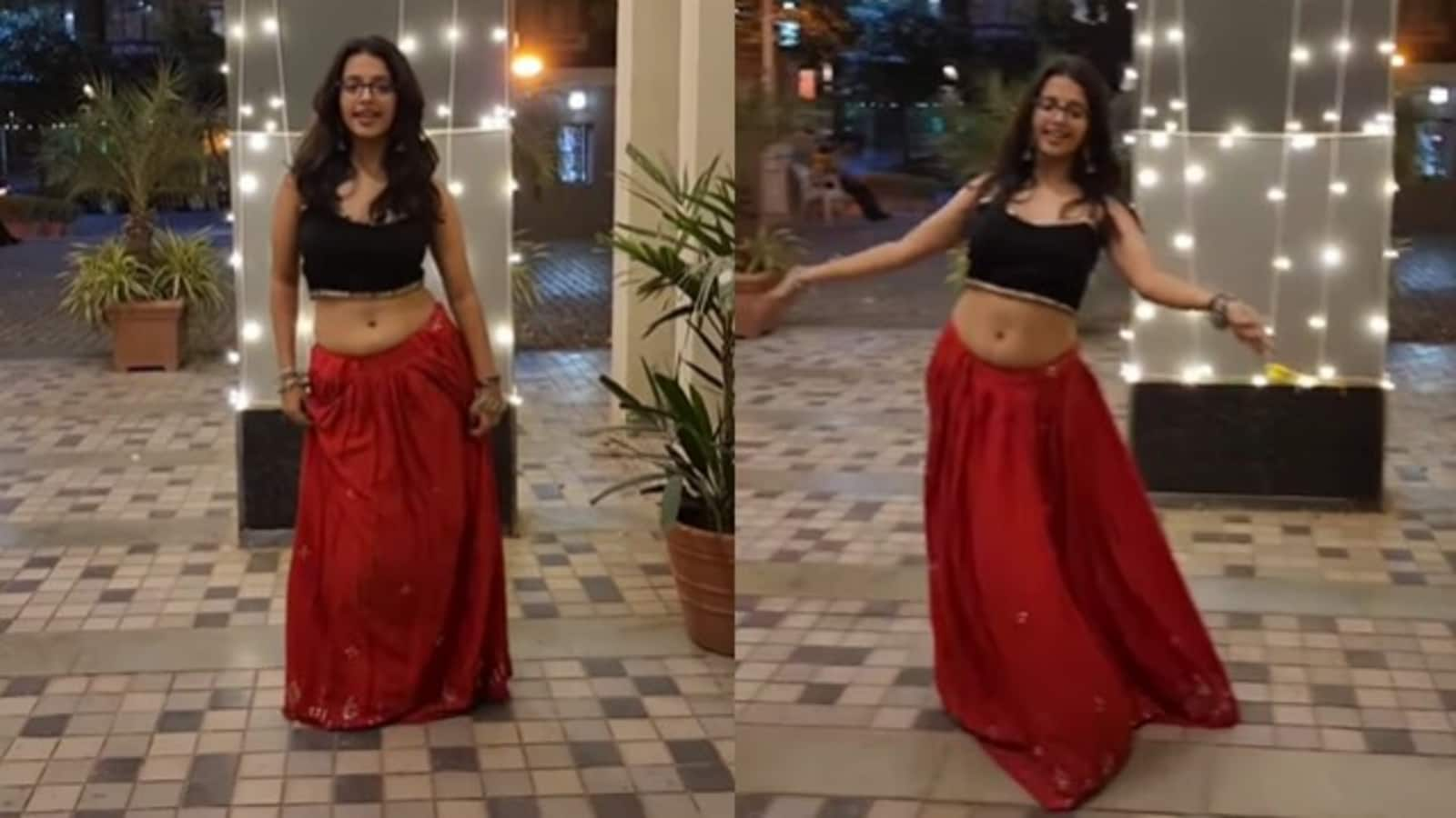 Woman’s amazing belly dance to Khalasi wows people. Watch