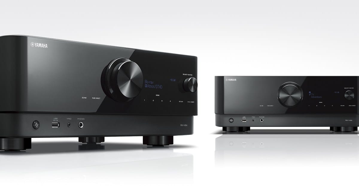 Yamaha’s RX-V6A and RX-V4A are its new 8K-compatible receivers