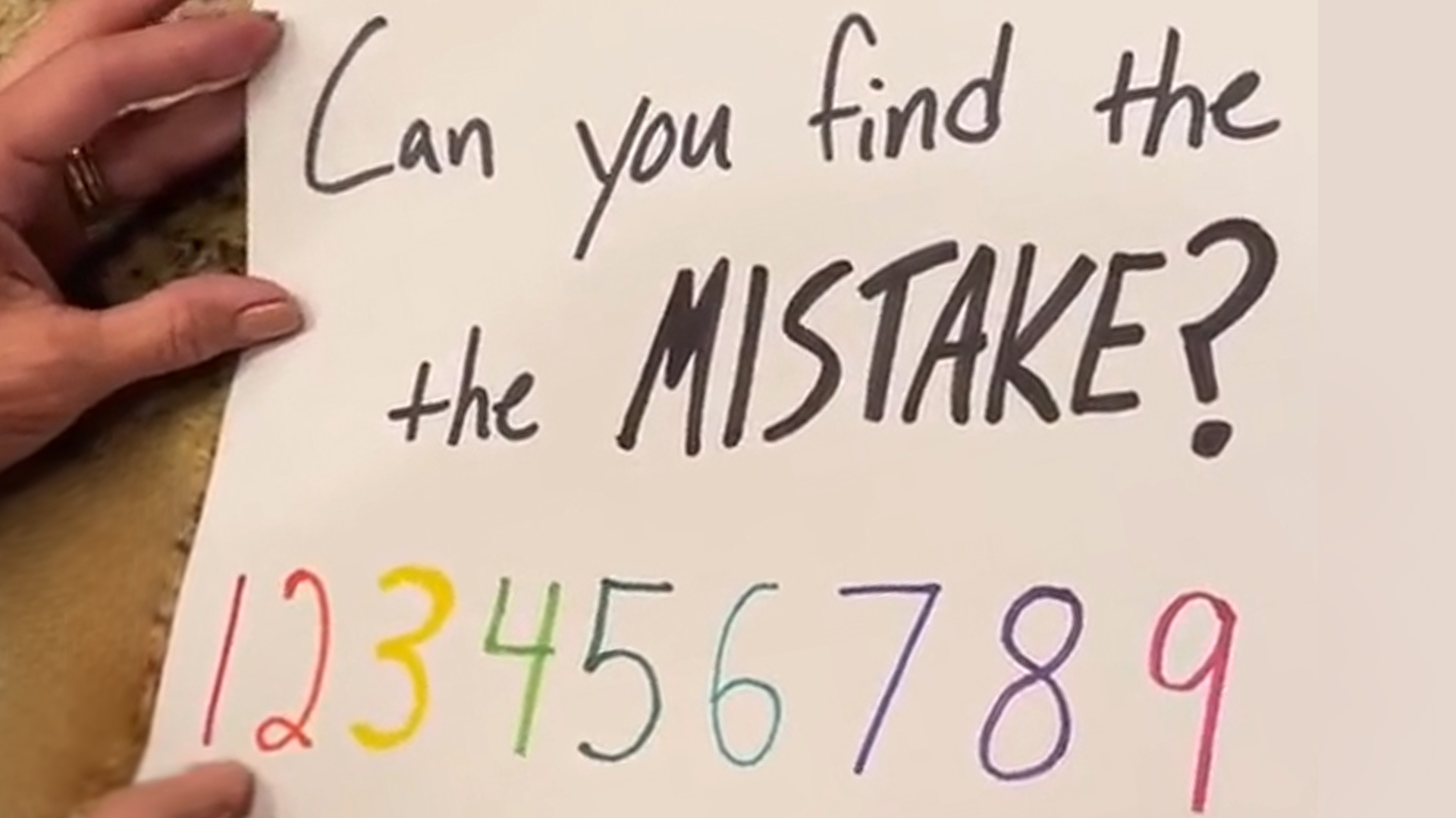 You are smarter than most if you can spot the mistake in this number sequence brainteaser in under ten seconds