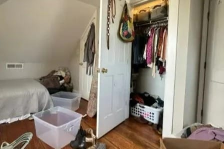 You have 20/20 vision if you can spot the sneaky cat hidden in the messy bedroom in under 10 seconds